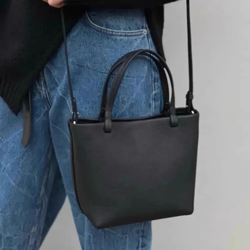 KissICON Handbags Hand Designer Leather Small Tote
