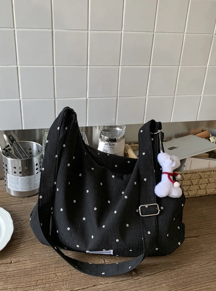 KissICON Handbags Leisure Women's Trend Line Light Cloth