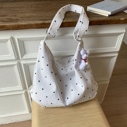 KissICON Handbags Leisure Women's Trend Line Light Cloth