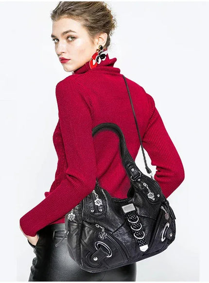 KissICON Handbags Shoulder Tote – Top-handle Shopping Pack