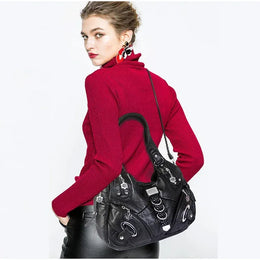 KissICON Handbags Shoulder Tote – Top-handle Shopping Pack