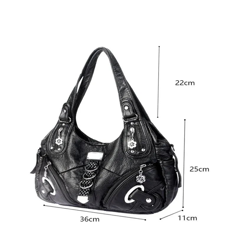 KissICON Handbags Shoulder Tote – Top-handle Shopping Pack