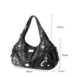 KissICON Handbags Shoulder Tote – Top-handle Shopping Pack