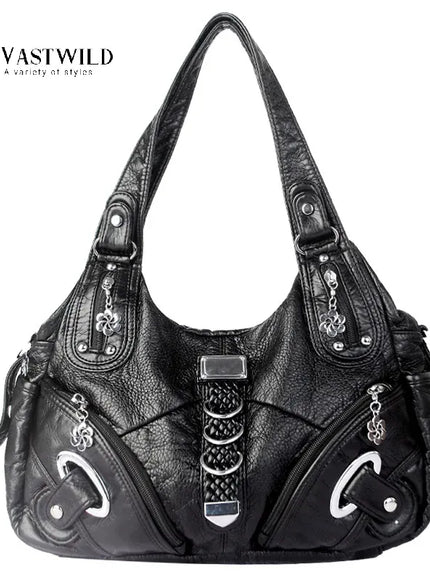 KissICON Handbags Shoulder Tote – Top-handle Shopping Pack