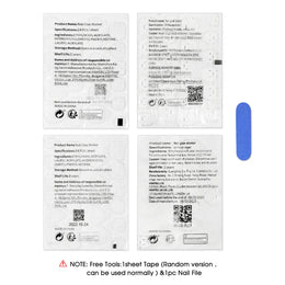 KissICON Handmade Press On Nails Full Glitter False Nails