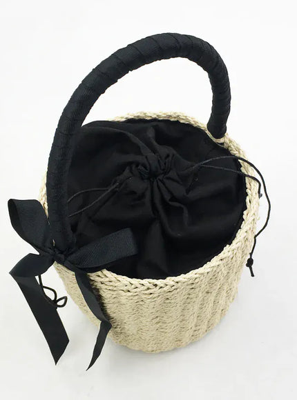 KissICON Handmade Women's Handbag – Straw Beach Bags