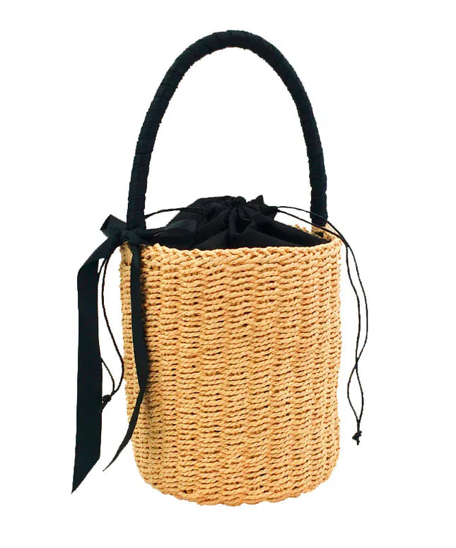 KissICON Handmade Women's Handbag – Straw Beach Bags