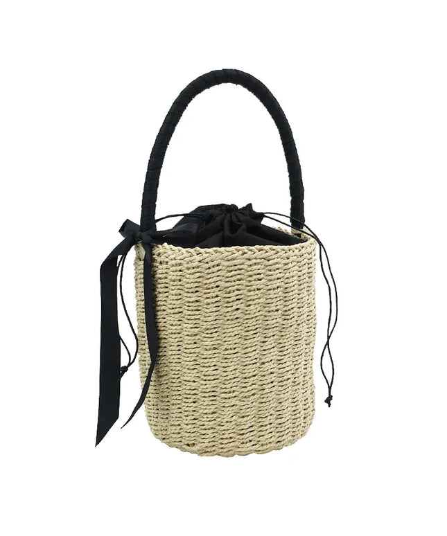 KissICON Handmade Women's Handbag – Straw Beach Bags