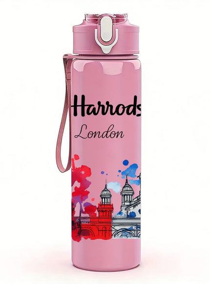 KissICON Harrods London Architecture 750ml Sports Water Bottle