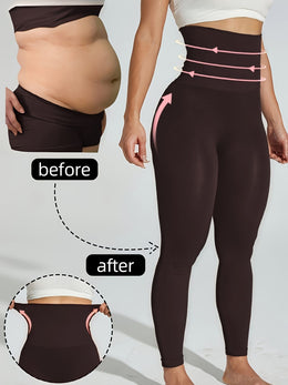 KissICON Shapewear High-Waisted Tummy Control Butt Lift Shapewear Shorts