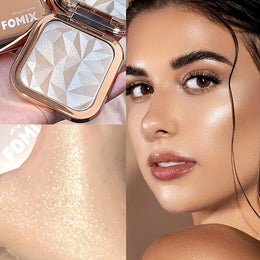KissICON Highlight Powder Shine Bright Waterproof Champagne Contour Highlight