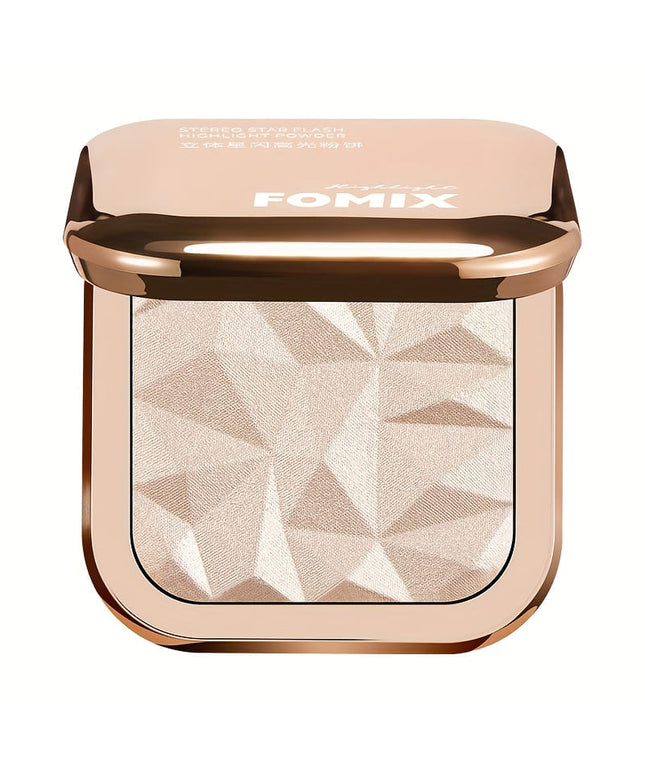 KissICON Highlight Powder Shine Bright Waterproof Champagne Contour Highlight