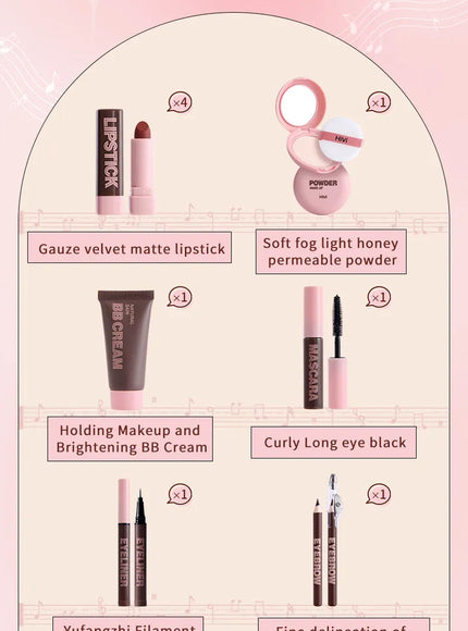 KissICON 💋 HiVi Makeup Gift Box Set - All