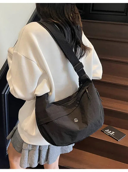 KissICON Hobo Slouchy Crossbody – Purse Commuter Shoulder