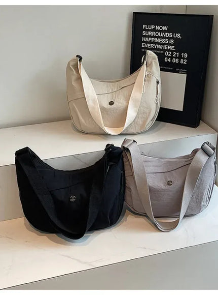 KissICON Hobo Slouchy Crossbody – Purse Commuter Shoulder
