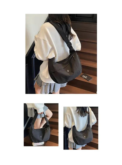 KissICON Hobo Slouchy Crossbody – Purse Commuter Shoulder