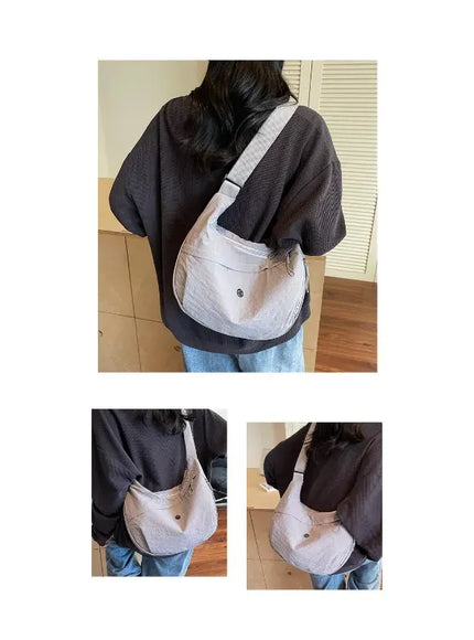 KissICON Hobo Slouchy Crossbody – Purse Commuter Shoulder
