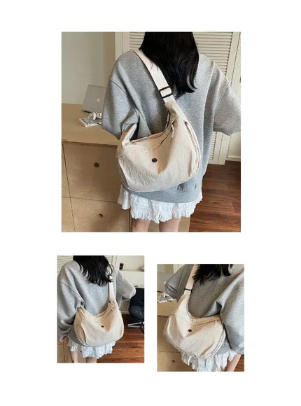 KissICON Hobo Slouchy Crossbody – Purse Commuter Shoulder