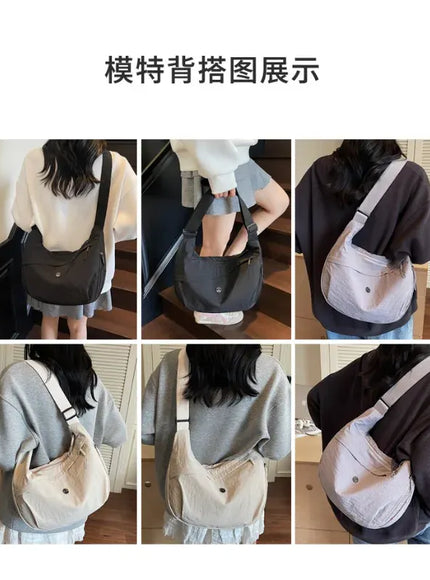 KissICON Hobo Slouchy Crossbody – Purse Commuter Shoulder