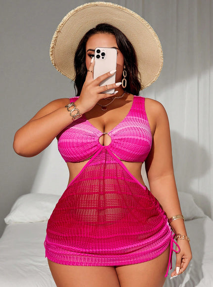 KissICON Hot Pink / 0XL Curve 2pcs Set – Curve Gradient