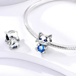 KissICON Hot Sale 925 Silver Butterfly Chameleon Owl Sunflower Charms Fit Original Bracelet Necklace DIY Bead For Women Jewelry