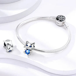 KissICON Hot Sale 925 Silver Butterfly Chameleon Owl Sunflower Charms Fit Original Bracelet Necklace DIY Bead For Women Jewelry