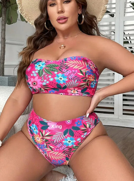 KissICON Hot Sale Season Triangle Bikini – Curve Print