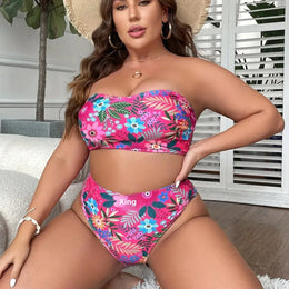 KissICON Hot Sale Season Triangle Bikini – Curve Print