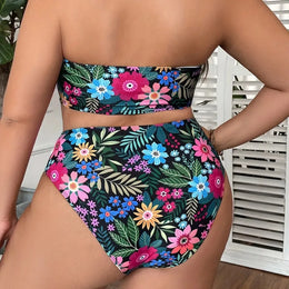 KissICON Hot Sale Season Triangle Bikini – Curve Print