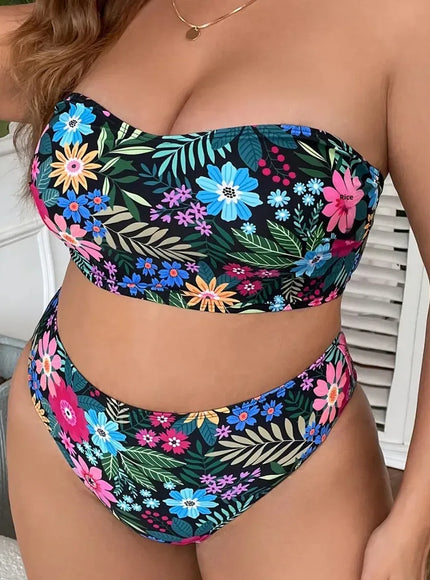 KissICON Hot Sale Season Triangle Bikini – Curve Print