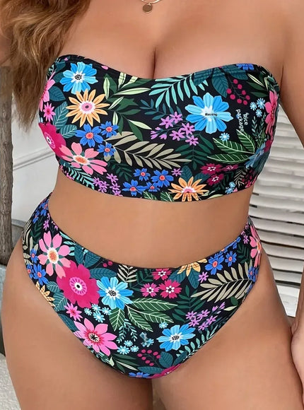 KissICON Hot Sale Season Triangle Bikini – Curve Print