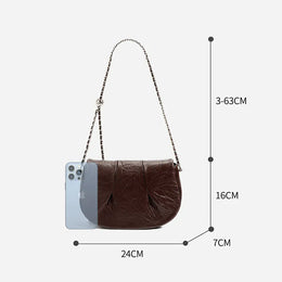 KissICON Hot Sale Small Saddle Chain Handbags Strap