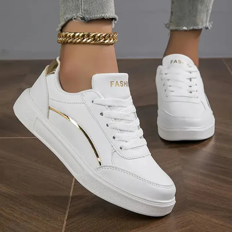 Dropshipman Hot Sell Women Shoes Ladies Casual Shoes Bling Skateboard Sneakers For Women Tennis Walking Shoes