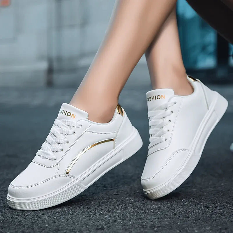 Dropshipman Hot Sell Women Shoes Ladies Casual Shoes Bling Skateboard Sneakers For Women Tennis Walking Shoes