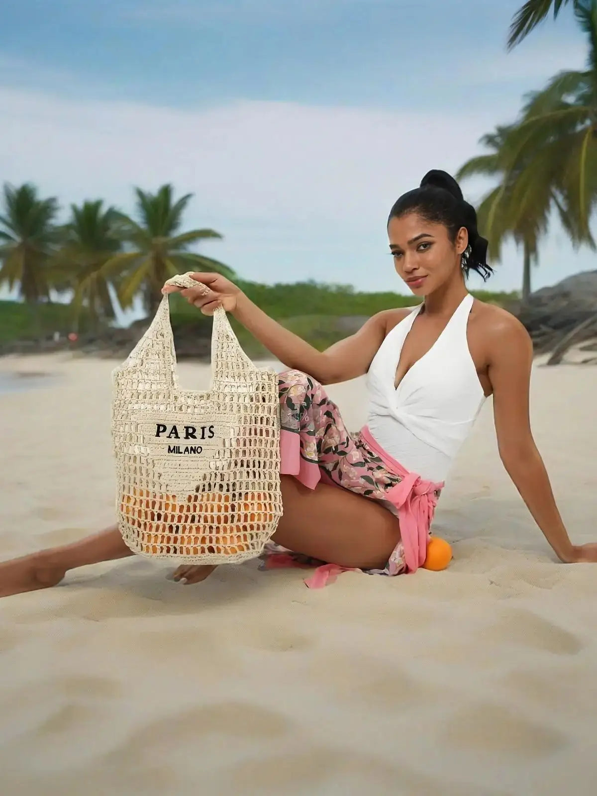 KissICON Hot-selling Hand-woven Women's Handbag – Letter Embroidery