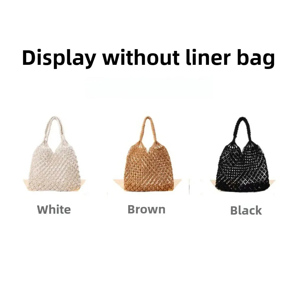 KissICON Hot Selling Hollow Shoulder Handmade Solid Handbag