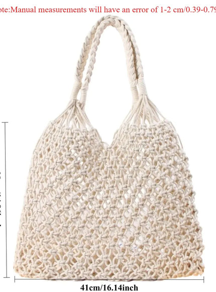 KissICON Hot Selling Hollow Shoulder Handmade Solid Handbag