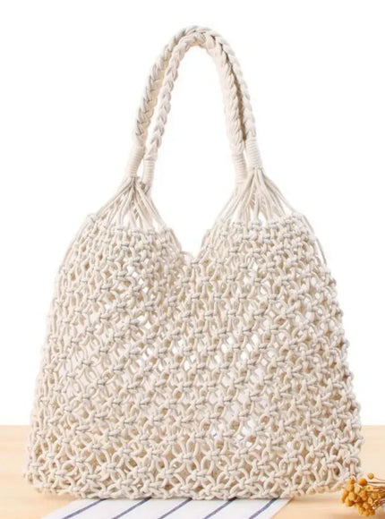 KissICON Hot Selling Hollow Shoulder Handmade Solid Handbag