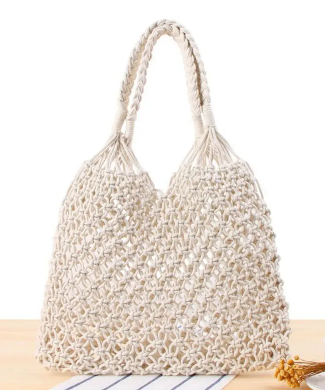 KissICON Hot Selling Hollow Shoulder Handmade Solid Handbag