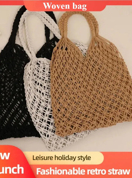 KissICON Hot Selling Hollow Shoulder Handmade Solid Handbag