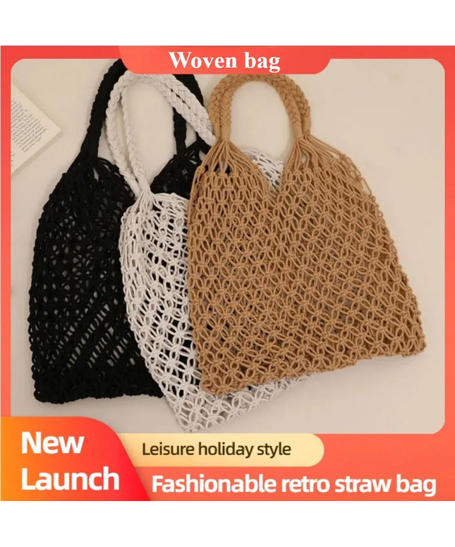 KissICON Hot Selling Hollow Shoulder Handmade Solid Handbag