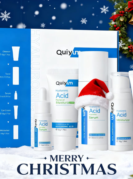 KissICON Hyaluronic Acid Hyaluronic Acid Skincare Set 5 In 1 Gift