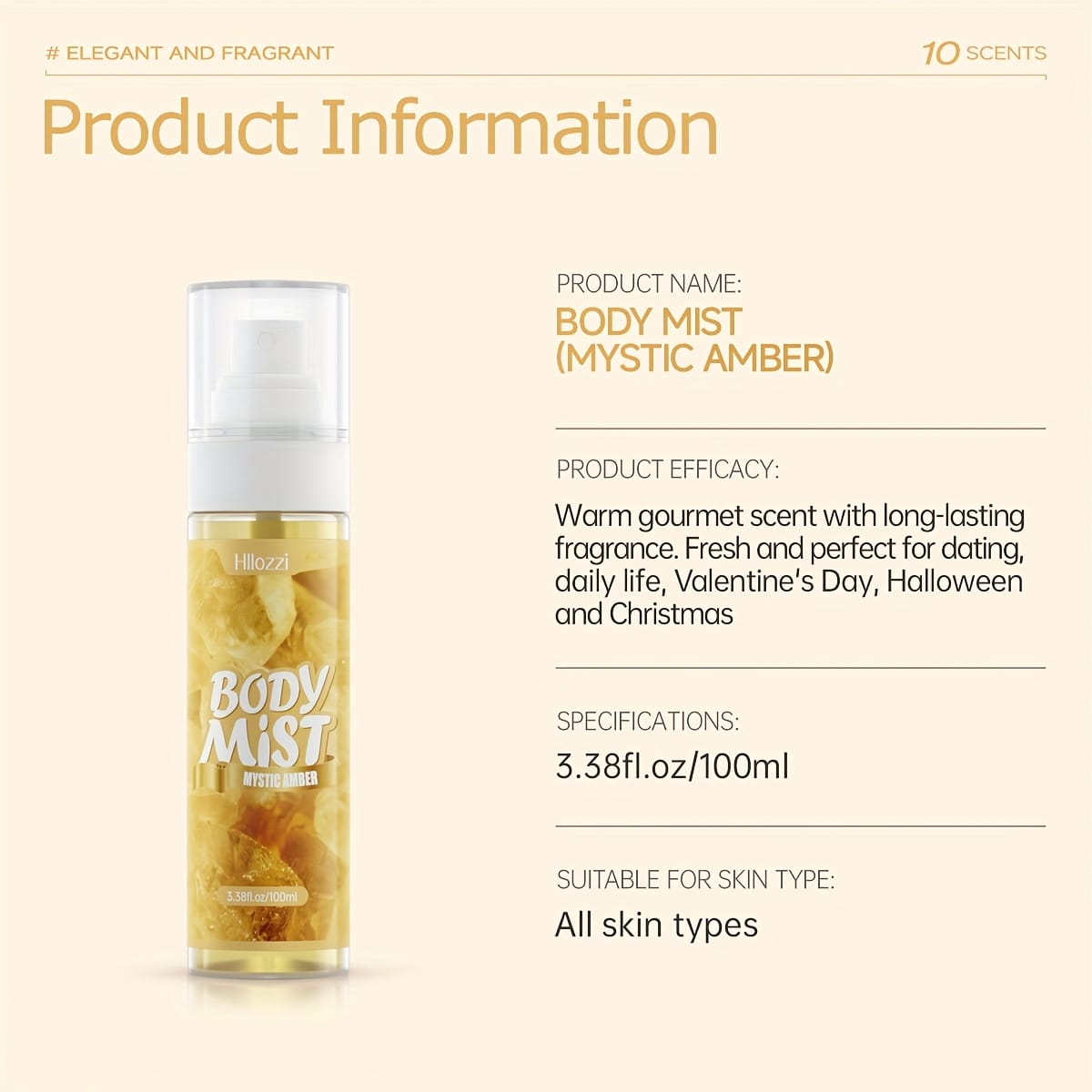KissICON Hydrating Glow Mist Strawberry Amber Mango