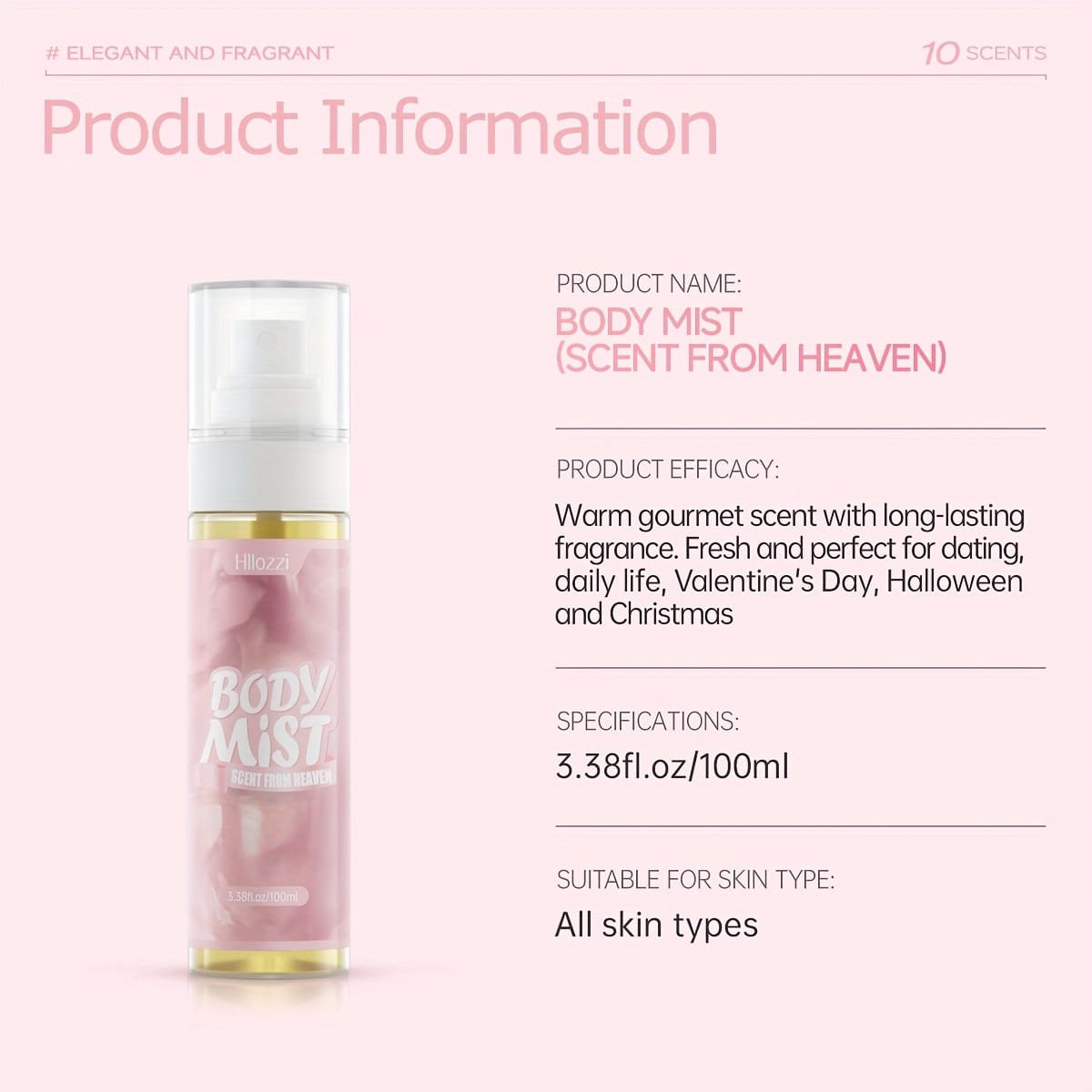 KissICON Hydrating Glow Mist Strawberry Amber Mango