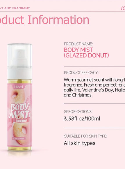 KissICON Hydrating Glow Mist Strawberry Amber Mango