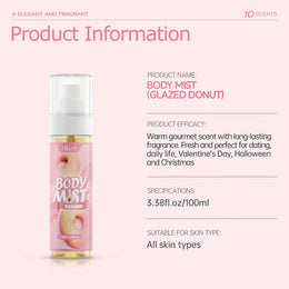 KissICON Hydrating Glow Mist Strawberry Amber Mango
