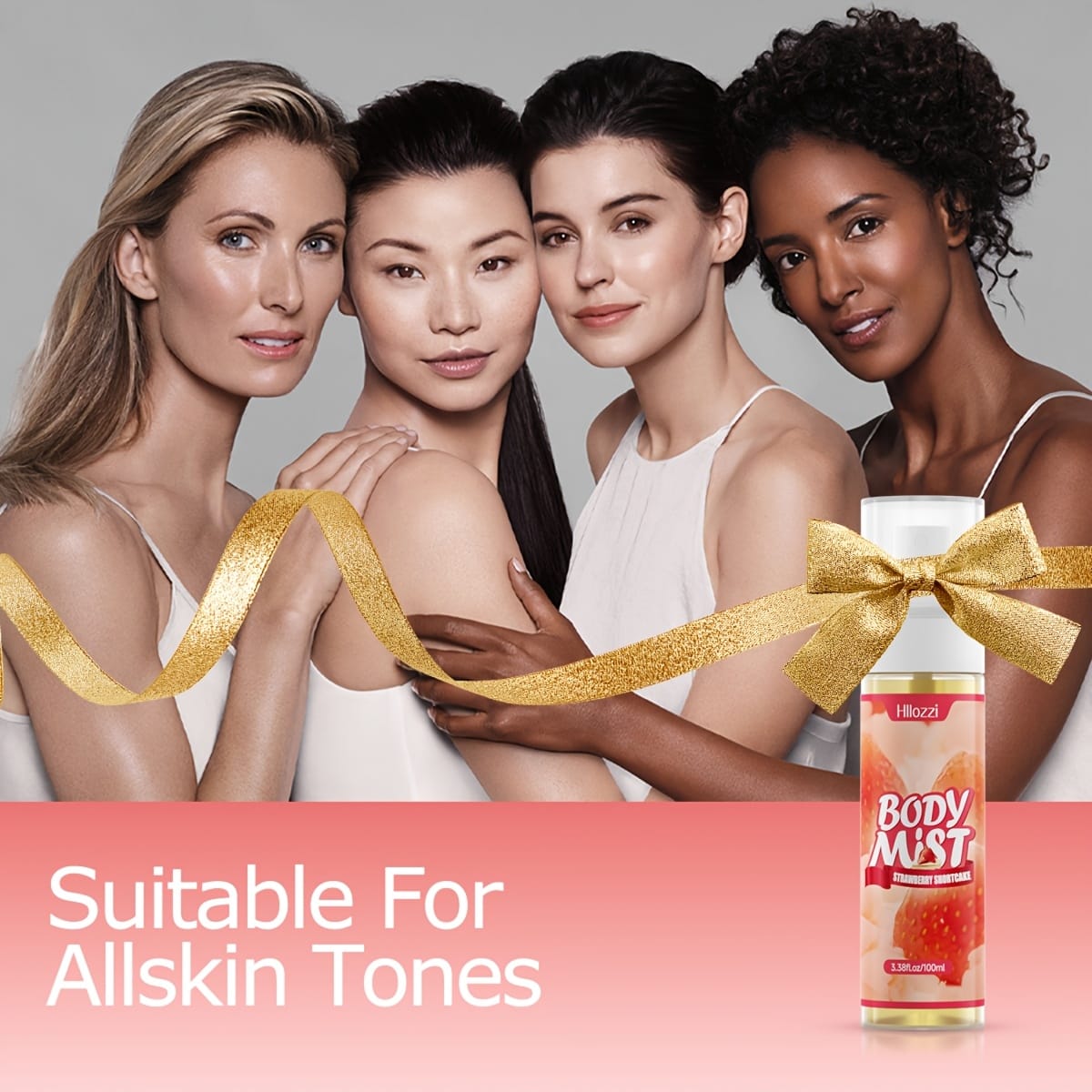 KissICON Hydrating Glow Mist Strawberry Amber Mango