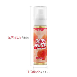 KissICON Hydrating Glow Mist Strawberry Amber Mango