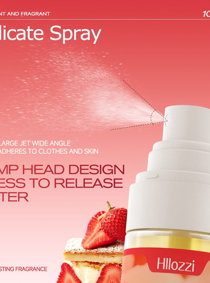 KissICON Hydrating Glow Mist Strawberry Amber Mango