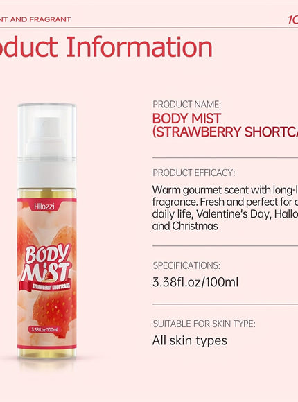 KissICON Hydrating Glow Mist Strawberry Amber Mango